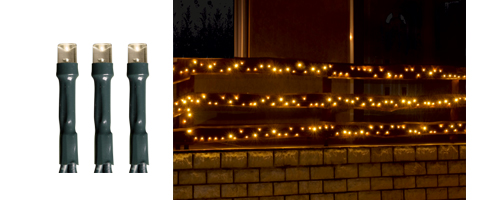  LED svietiaci reťazec, 70m, IP44, 230V KKL 1000/WW
