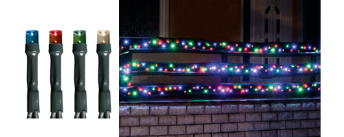 LED svietiaci reťazec, 35m, IP44, 230V KKL 500/M