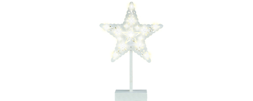 LED stolová dekorácia, hviezda 4,5V KAD 20 STAR