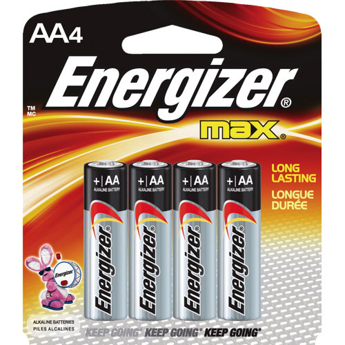 Tužkové alkalické baterky 4ks AA Energizer 