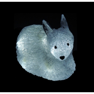 Zajac - LED akrylové zvieratá na baterky 